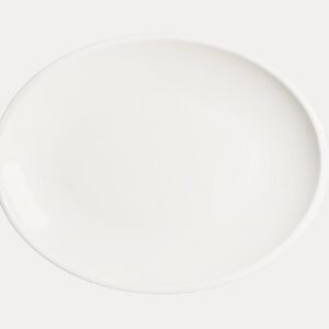 Блюдо овальное 310*240 мм. Белый 2 Чойс, форма Мув Bonna /1/6/582/