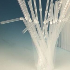 Трубочки кокт. 0,5*21 см.  250 шт/уп. гофрир. прозрачные /1/48/