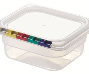 Гастроемкость 1/6 h= 65 мм. 1 л. п/п прозрачная /1/14/