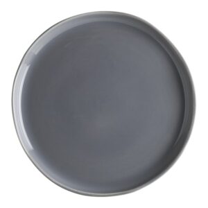 Тарелка d=210 мм. Серый, форма Крас волнистый край Bonna /1/6/720