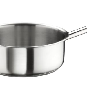 Сотейник 11,0 л. нерж. d=32 см. h=11,5 см. б/кр (индукция) Мастер Pinti /1/