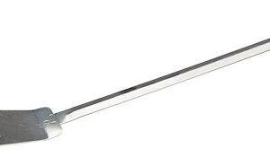 Лопатка 52 см. изогнутая раб. часть 13,5*8 см. нерж. перфорир. широкая /1/50/