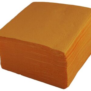 Салфетки 24*24 см. желтые 1-сл 400 лист/уп /1/18/