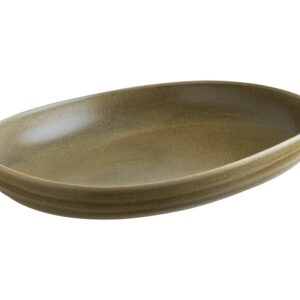 Блюдо овальное 310*240 мм. 987 мл. с бортом Терра, форма Потт Bonna /1/6/