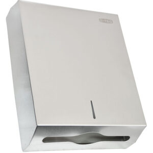 Диспенсер для бумажных полотенец Z, V-слож. нерж. до 700 листов /1/10/
