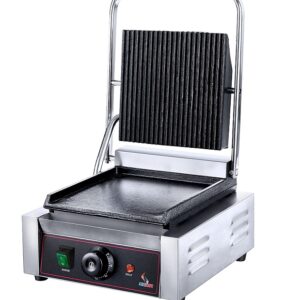 Гриль контактный 400*300*210 мм, 1 рифл. и 1 гладк. чугун. поверхности (темп. режим: +50/+300°С) /1/