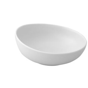 Салатник d=120 мм. 170 мл. h=47/95 мм. с приподнятым краем Белый Ариан /1/12/