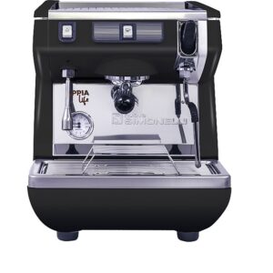 Кофемашина рожковая, полуавтоматическая 5 л., черная NUOVA SIMONELLI APPIA LIFE 1GR S 220V