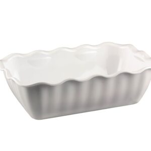 Салатник 260*175 мм. 2000 мл. h=80 мм.  волнистыми краями белый  /1/9/