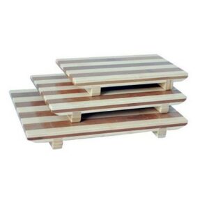 Доска (гета) для суши 21*12*3 см. Бамбук /1/