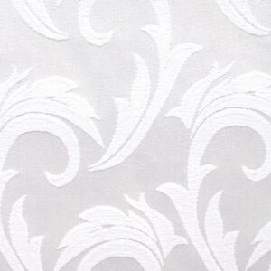 Скатерть 145*250 см. белая перья /3/ Под заказ