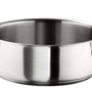 Кастрюля  3,5 л. нерж. d=24 см. h=8,5 см. б/кр (индукция) Мастер Pinti /1/