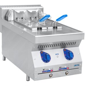 Фритюрница 2-секционная, 9,9 л.+9,9 л. 400*750*475 мм. ЭФК-40/2Н Abat /1/