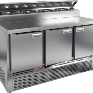 Стол холодильный для пиццы PZE2-111/GN (1/6) Hicold