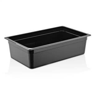 Гастроемкость 1/1 h=150 мм. 18 л. п/п черная (кр. 76826) GP /1/6/