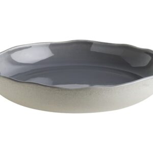 Тарелка d=200 мм. Серый, форма Крас волнистый край Bonna /1/12/