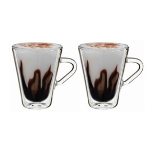 Кружка 105 мл. d=50 мм. h=75 мм. с двойными стенками Термостекло Luigi /1/2/