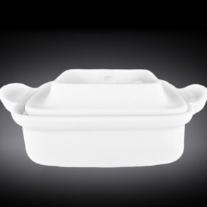 Форма для запекания 800 мл. 19*15 см. с крышкой Классический /1/4/