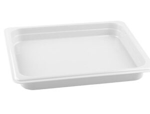 Гастроемкость 1/2 h= 40 мм. 2,3 л. п/п белая /1/24/