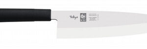 Нож японский Деба 180/320 мм. черный TOKYO Icel /1/
