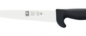 Нож разделочный 170/305 мм. черный с доп. защитой PROTEC Icel /1/6/
