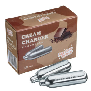 Баллончики для сифона для взбивания сливок (N2O) 10 шт/уп. вкус шоколада MasterWhip /1/36/ АКЦИЯ