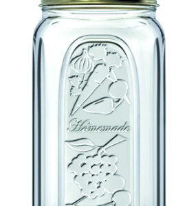 Банка для сыпучих прод. 1000 мл. с метал. крышкой Хоммейд /1/12/360/