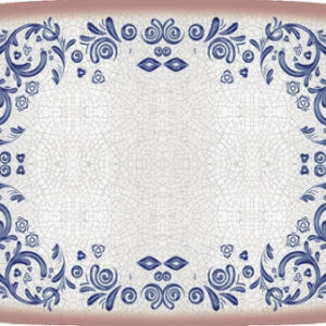 Блюдо прямоуг. 230*160 мм. Виенто, форма Мув Bonna /1/12/1260