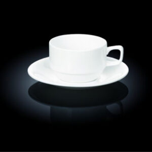 Чайная пара 220 мл. штабелир. Wilmax /6/36/