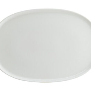 Блюдо овальное 340*230 мм. Белый, форма Хюгге Bonna /1/6/534/
