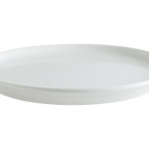 Тарелка d=250 мм. h=24 мм. с бортом Белый Bonna /6/12/720/