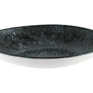 Тарелка d=260 мм. глубокая 1000 мл. h=47 мм. Черный Космос, форма Ваго Bonna /1/6/