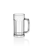 Кружка для пива 560 мл. d=80 мм. h=160 мм. поликарбонат, прозрачн. GP /1/50/