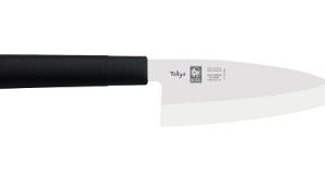 Нож японский Деба 150/290 мм. черный TOKYO Icel /1/