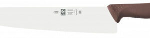 Нож поварской 300/440 мм. Шеф узкое лезвие, коричневый антибактер. ручка HoReCa Icel /1/6/