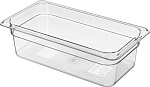 Гастроемкость 1/3 h=100 мм. 3,8 л. поликарб. прозрач. /1/6/