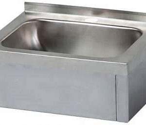 Рукомойник навесной  400*400*190 (мойка-вкладыш 380*380*150 мм.) нерж. MGsteel /1/
