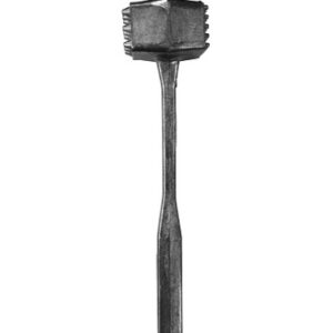 Молоток для отбивания мяса алюм. 0,19 кг 5*3 см. 24 см. /1/100/