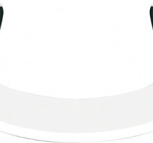 Нож для овощей 260 мм. с двумя ручками, черный Pinti /1/