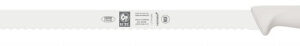 Нож кондитерский 360/490 мм. с волн. кромкой, белый антибактер. ручка HoReCa Icel /1/6/