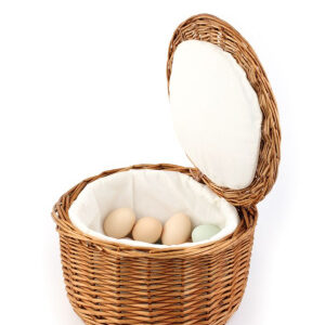 Корзина для горячих яиц круглая d=26 см. h=17 см. ротанг APS /1/6/