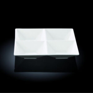 Менажница 4-х секц. 200*200 мм. квадр. Wilmax /3/18/