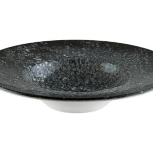 Тарелка для пасты d=280 мм.  400 мл. Черный Космос, форма Банкет Bonna /1/6/