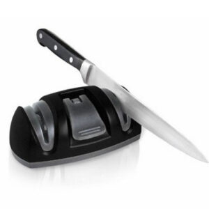 Ножеточка ручная с 2-мя слотами с вакуумным креплением к столу VB /1/