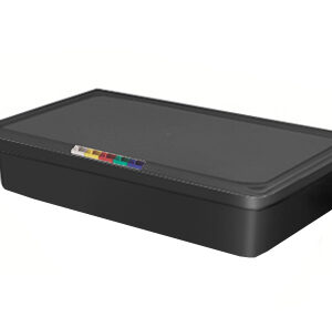 Гастроемкость 1/1 h= 65 мм. 8,5 л. п/п черная /1/7/