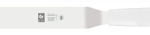 Лопатка 42 см. изогнутая раб. часть 26*4 см. нерж. с пластик. ручкой белая Icel /1/6/