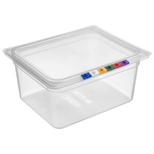 Гастроемкость 1/2 h=150 мм. 8,9 л. п/п прозрачная /1/8/