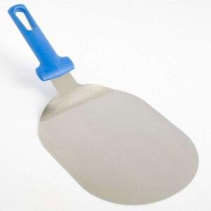 Лопатка для пиццы овальная 17,5*21 см. нерж. ручка пластик Gimetal /1/4/