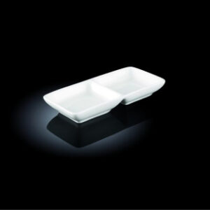 Менажница 2-х секц. 145*75 мм. 95 мл. Wilmax /6/72/