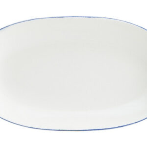 Блюдо овальное 190*110 мм. Ретро синий край, форма Гурмэ Bonna /1/12/2304/